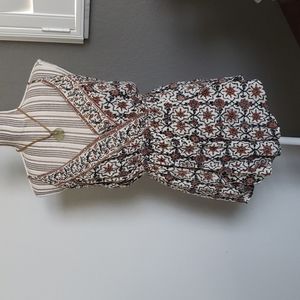 Amuse society floral boho romper s